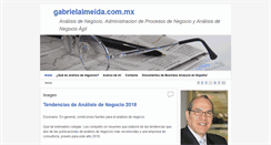 Desktop Screenshot of gabrielalmeida.com.mx